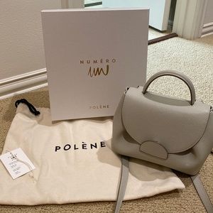 Polene numero un nano in chalk gray